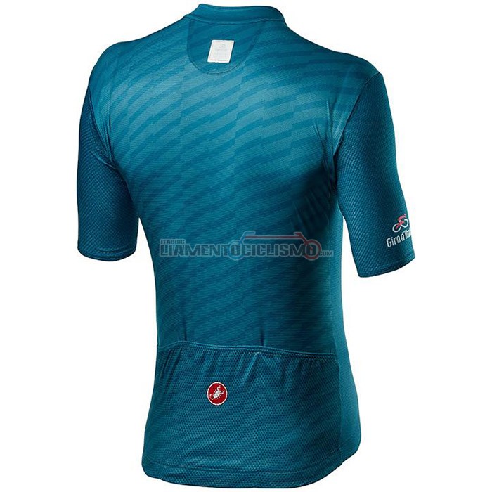 Abbigliamento Ciclismo Giro d'Italia Manica Corta 2020 Celeste